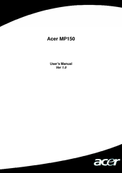 Acer MP-150 1GB User Manual