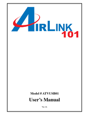 Airlink101 ATVUSB01 User Manual