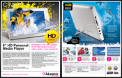 Aluratek Cinepal APMP101F Brochure