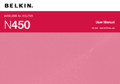 Belkin N450 User Manual