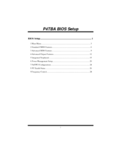 Biostar IDEQ 200TB Bios Setup Manual