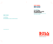 Boss Audio Systems MR1525UI User Manual
