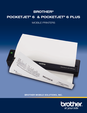 Brother PocketJet 6 Plus Print Engine Specifications
