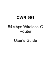 CNet CWR-901 User Manual