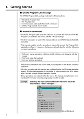 Casio FA-123 User Manual