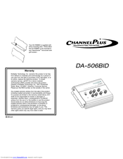 Channel Plus DA-506BID User Manual