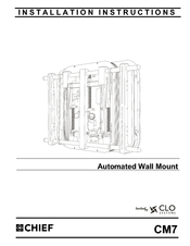 Chief CM-7 Installation Instructions Manual