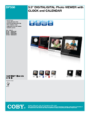 Coby DP356 Specifications