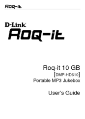 D-link Roq-it 10 GB User Manual