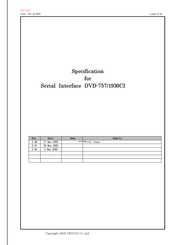 Denon DVD-1930CI Specification