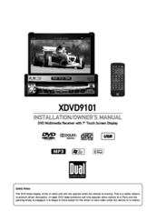 Dual XDVD9101 Installation & Owner's Manual
