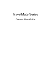 Acer TravelMate 7750ZG Manual