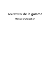 Acer Power 1000 Manuel D'utilisation
