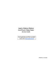 Acer Aspire M3600 Service Manual