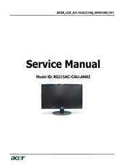 Acer A221HQV Manuals | ManualsLib