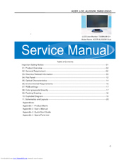 Acer AL2002W-Dual Service Manual