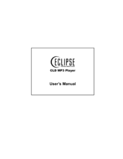 Eclipse CLD2 User Manual