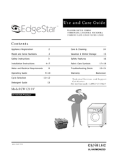 Edgestar CW1210V Use And Care Manual