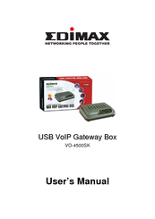 Edimax VO-4500SK User Manual