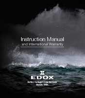 Edox 60007 3N NIN2 Instruction Manual