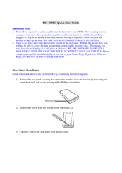 Emprex EU-S10C Quick Start Manual