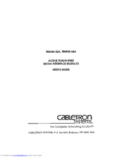 Cabletron Systems TRMIM-32A User Manual