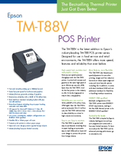 Epson TM-T88V Manuals | ManualsLib