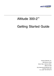 Extreme Networks Altitude 300-2 Getting Started Manual
