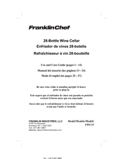 Franklin Chef FWC35 Use And Care Manual