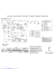 Frigidaire GLER341CES0 Wiring Diagram