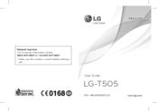 LG LG-T505 User Manual