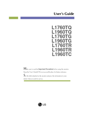 LG L1760TQ User Manual