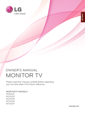 Lg M2262DP Manuals | ManualsLib