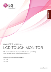 LG T1910B-BN Owner's Manual