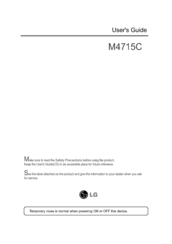 LG M4715C User Manual