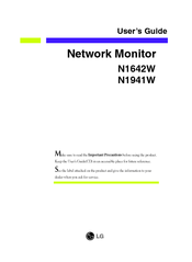 LG N1941W-PF.AMT User Manual