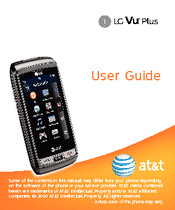 LG Vu Plus User Manual