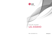 LG LGAS840 Guía Del Usuario