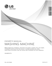 Lg WM2650HWA Manuals | ManualsLib