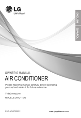 LG LW1211ER Owner's Manual