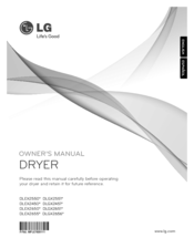 LG DLGX2656 Series Owner's Manual