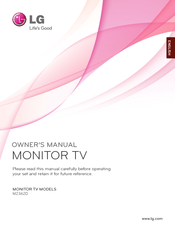 LG M2362D-PM Owner's Manual