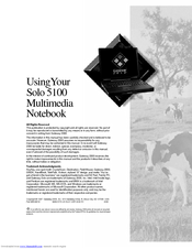 Gateway Solo 5100 User Manual