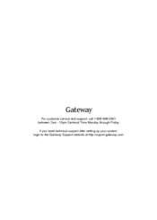 Gateway LD-220 Operating Instructions Manual