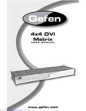 Gefen DVI-444N User Manual