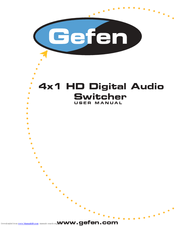 Gefen HD-441A User Manual