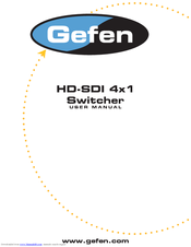 Gefen HDSDI-441N User Manual