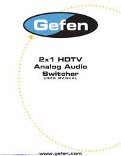 Gefen HDTV-241AA User Manual