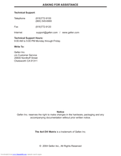 Gefen HDTV-444 User Manual