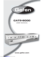 Gefen CAT5-8000 User Manual